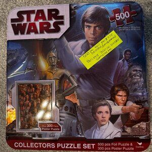 Star Wars Foil Puzzle in Collectors Tin